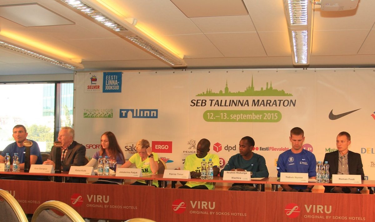 SEB Tallinna Maraton 2015 pressikonverents