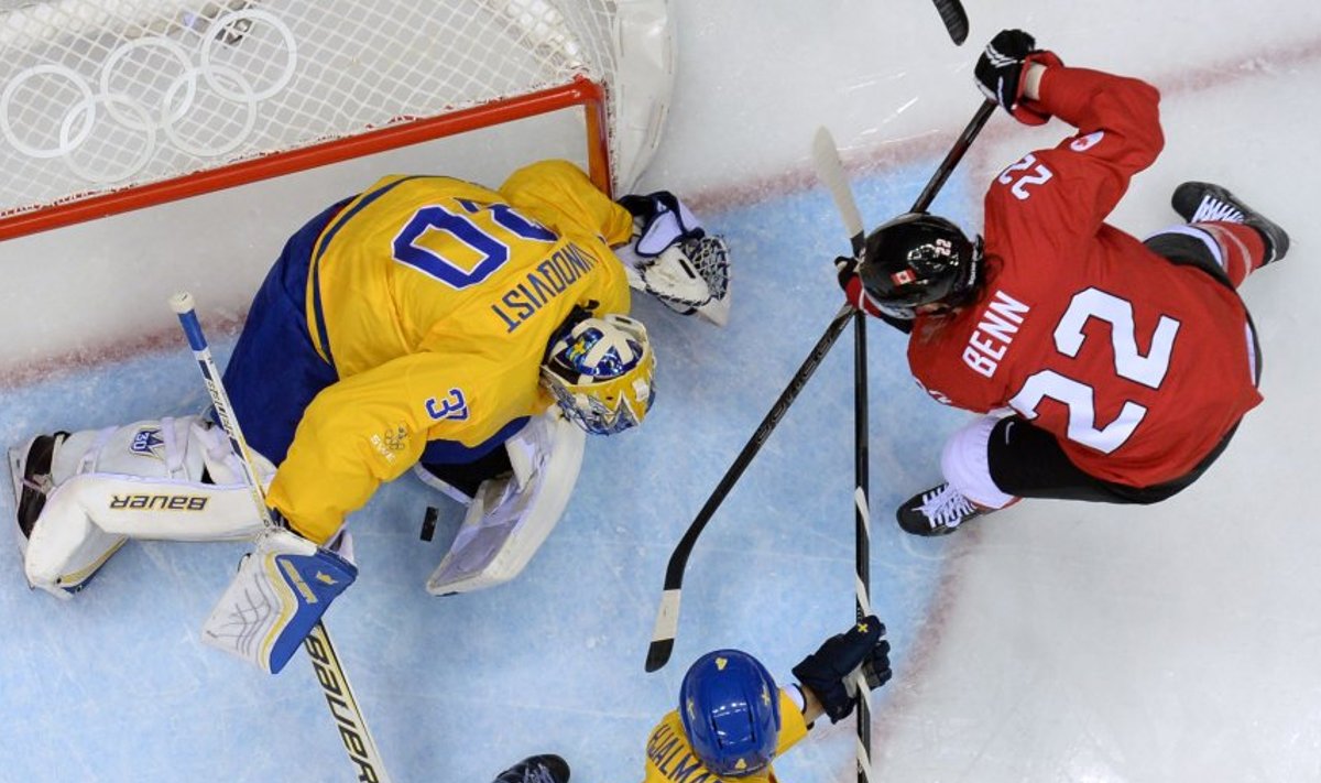 Rootsi vs Kanada jäähoki