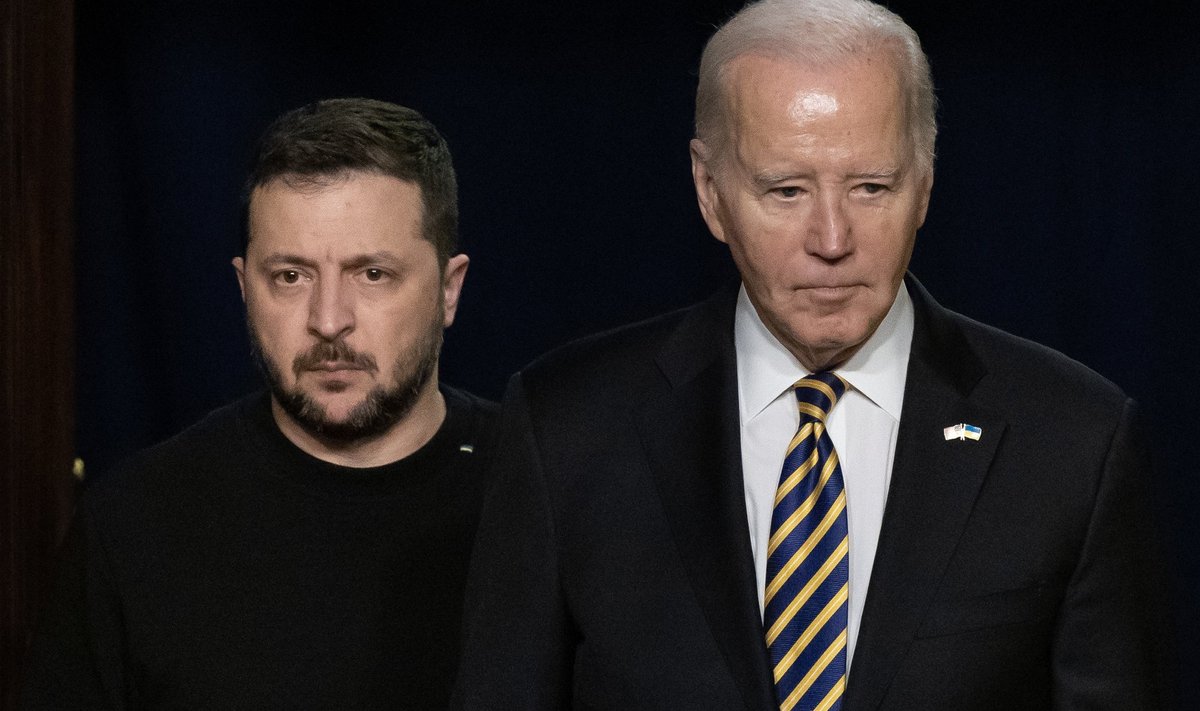 Valge maja kinnitusel kohtuvad presidendid Volodõmõr Zelenskõi ja Joe Biden kohtuvad homme Itaalias. 