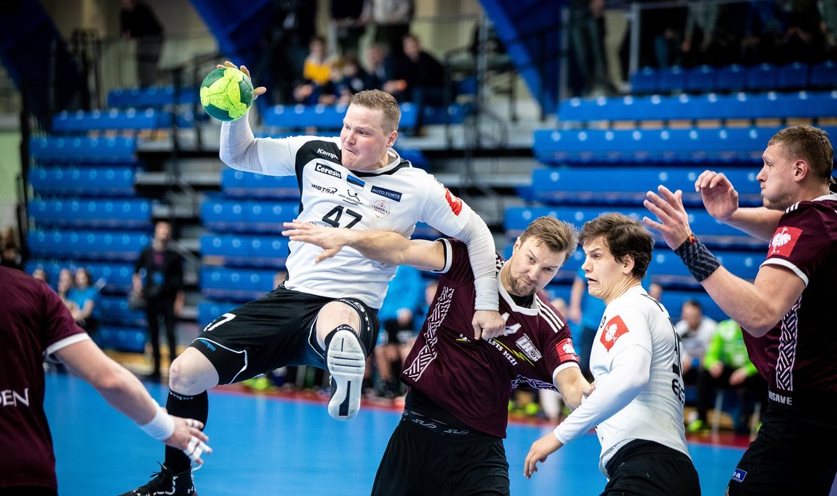 Käsipalli EM-valikmäng: Eesti - Läti