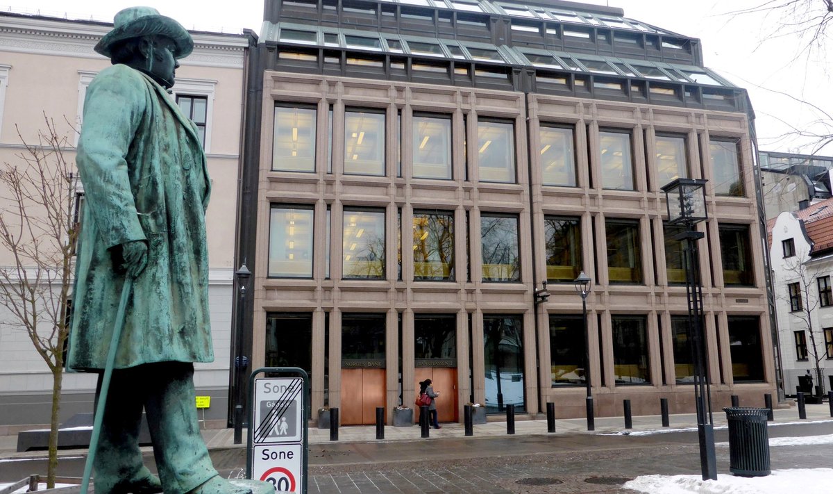 Norra naftafondi kontor asub Norra keskpanga hoones.