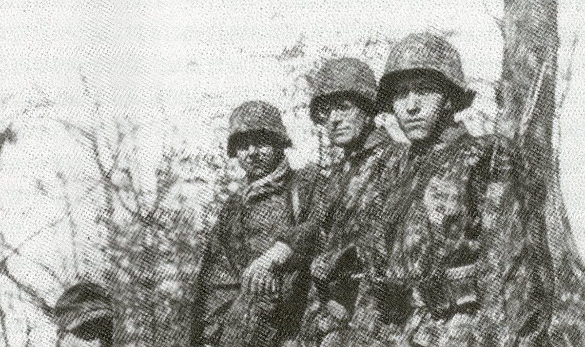 Eesti diviisi sõdurid. Repro
