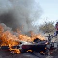 FOTOD: Portugallase tsikkel põles Dakari rallil maani maha