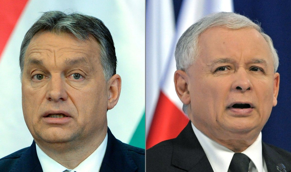 Viktor Orbán ja Jarosław Kaczyński