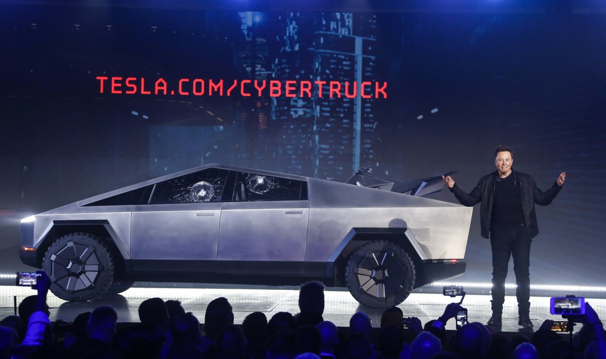Tesla tutvustas Cybertrucki esmakordselt 2019. aastal.