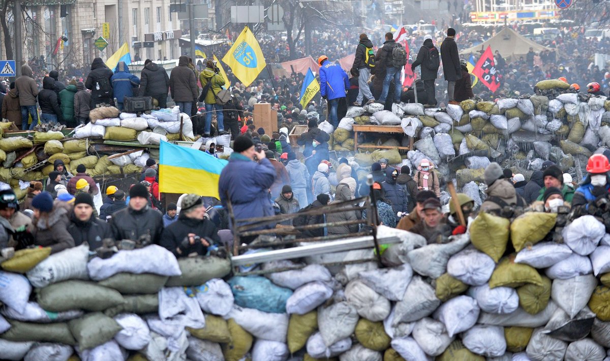 Ukraina, Kiiev, rahutused