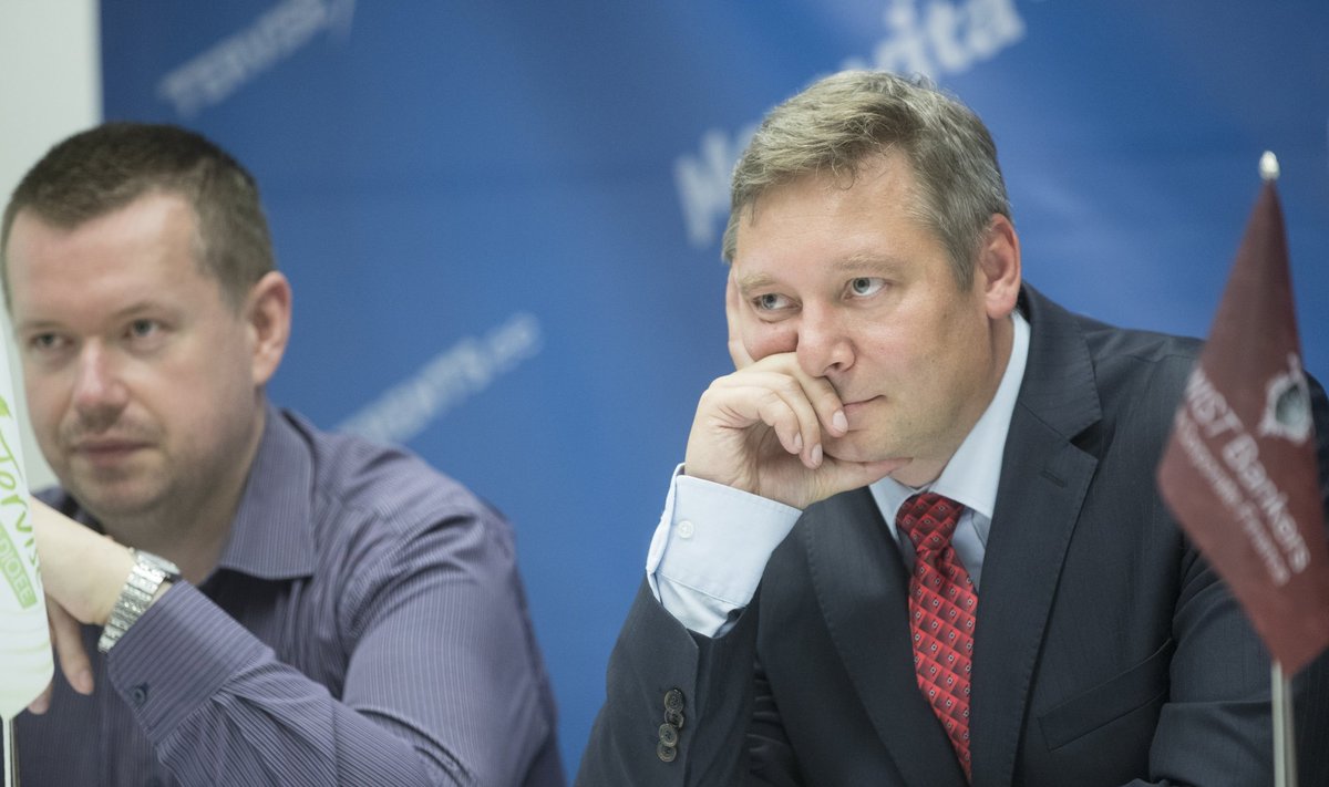 Nord Cupi peakorraldaja Tarmo Oras (paremal) vabandas rassistlike intsidentide pärast.
