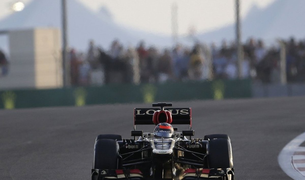 Kimi Räikkönen Abu Dhabis.