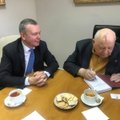 ФОТО: Посол Эстонии встретился с Горбачевым