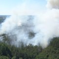 DELFI FOTOD | Järvamaal Abajal põleb 20 hektarit raba