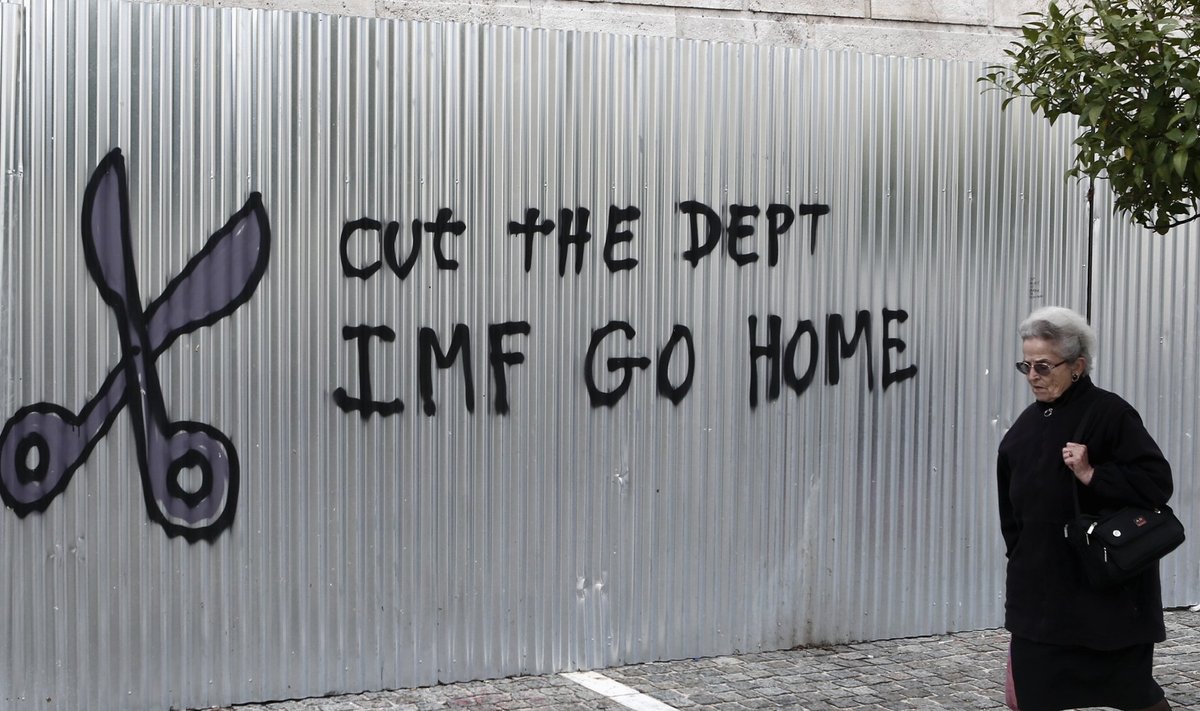 Sõnum Kreekas plangul
