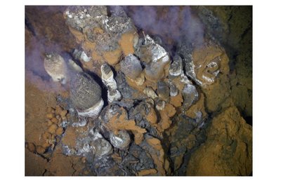 Sulfiidne maagistumine ookeani põhjas avanevate hüdrotermaallõhede ümbruses