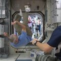VIDEO: Jalgpallivaimustus – astronaudid mängivad rahvusvahelise kosmosejaama pardal