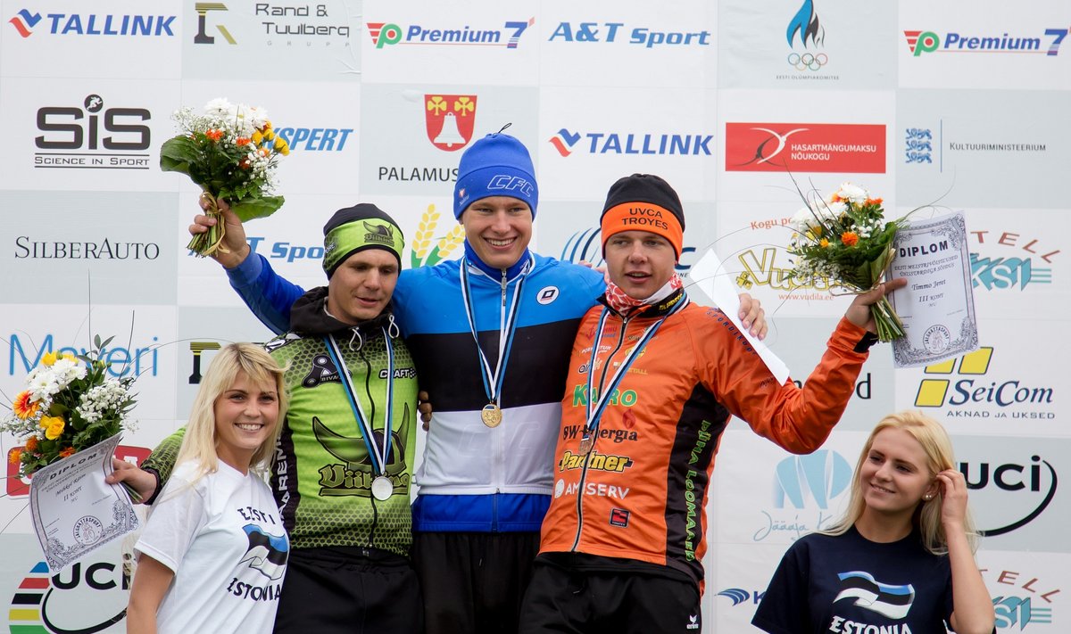 Eesti meistrivõistlused grupisõidus, U23 medalikolmik