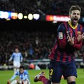 VIDEO: Pique tõi Barcelonale võidu, kolm punkti teenis juurde ka Atletico