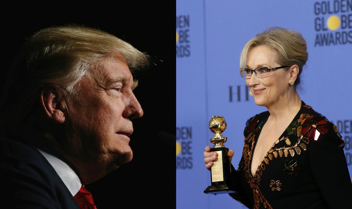 Donald Trump, Meryl Streep