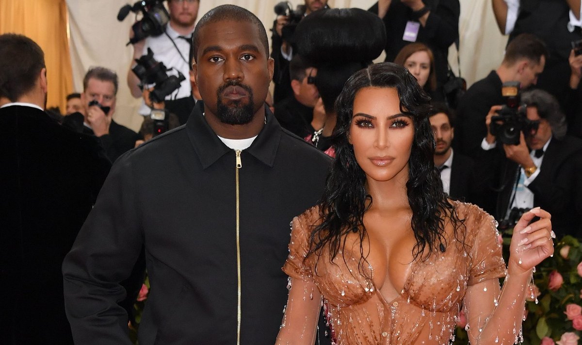 Kanye West ja Kim Kardashian 2019. aastal