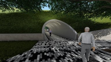 Kes vassib? Tallinna linnavõim kärpis kauaoodatud kergliiklustunneli ainult jalakäijate tunneliks