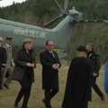 Merkel, Hollande ja Rajoy külastasid Germanwingsi katastroofipaika