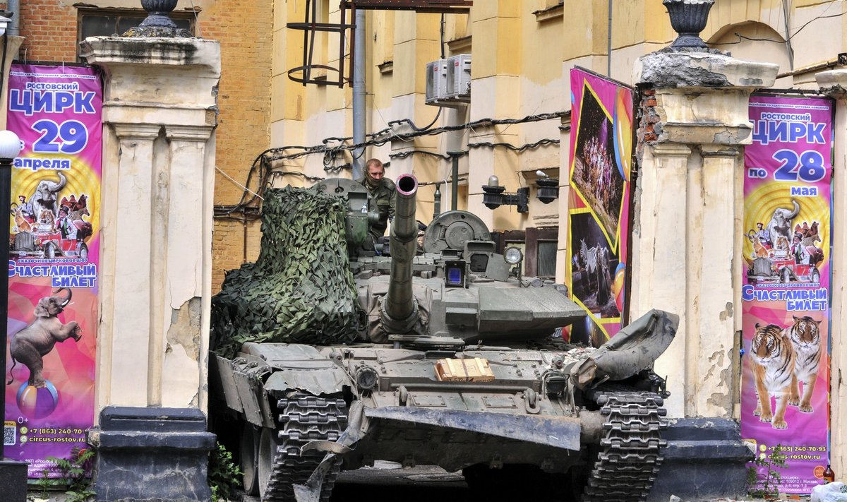 Putini jaoks pole Wagneri sõdur Vene linnade tänavatel mingi tsirkus
