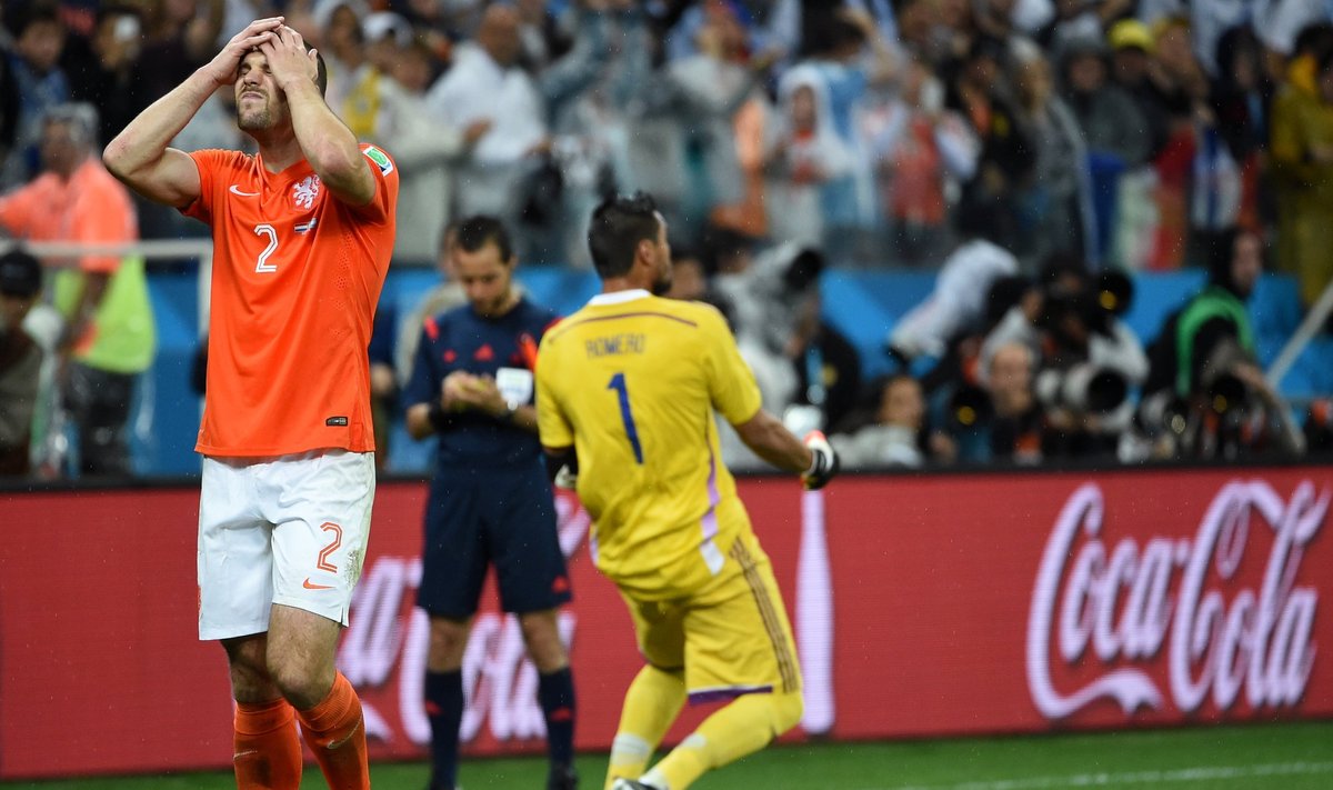 Football. FIFA World Cup 2014. Netherlands vs. Argentina