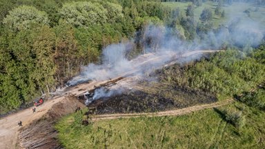В этом году в Эстонии произошло уже 217 пожаров в лесах и на открытой местности