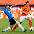 FOTOD: Eesti naiste jalgpallikoondis kaotas Hollandile suurelt