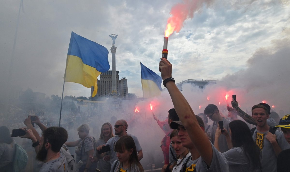 Ukraina tähistas iseseisvuspäeva