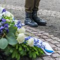 Värska lipuväljakul mälestatakse Eesti eest langenud ohvitsere