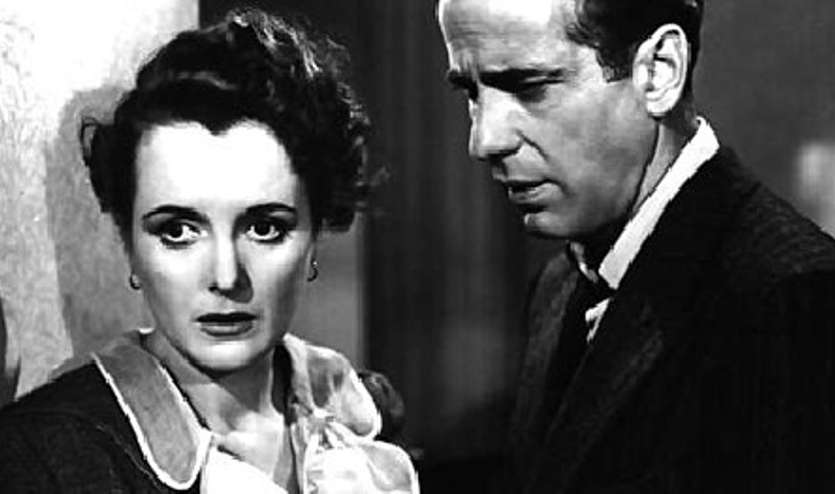 Brigid O’Shaughnessy (Mary Astor) ja Samuel Spade (Humphrey Bogart) „Malta pistriku” filmis
