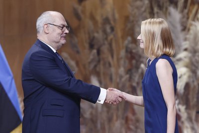 President Alar Karis ja Johanna-Maria Lehtme