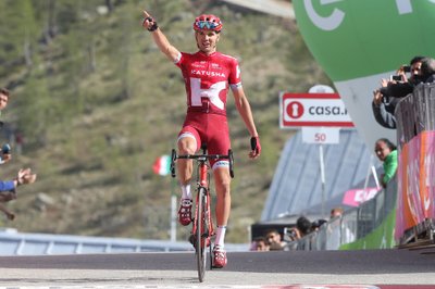 Rein Taaramäe võitis Itaalia velotuuri etapi