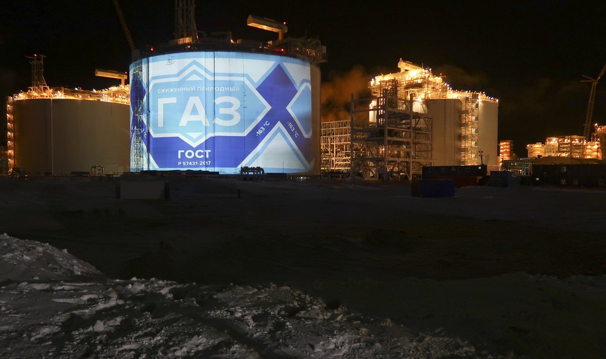 Jamali LNG tehas Venemaal.