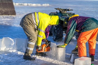 Kalaküla iglu ehitamise töötuba