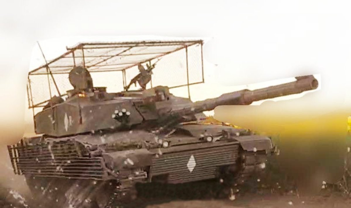 Ukraina 82. õhudessantbrigaadi tank Challenger 2