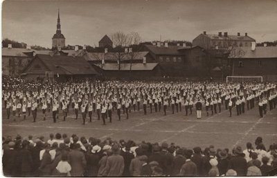Keset Kassisaba Wismari staadionil enne Teist maailmasõda.
