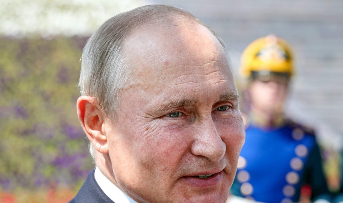 Vladimir Putin 12. juunil Venemaa päeva tähistamas