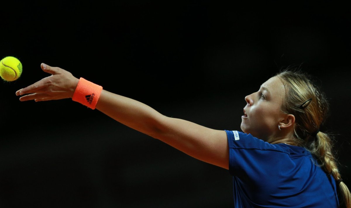 Anett Kontaveit jõudis Roomas veerandfinaali.