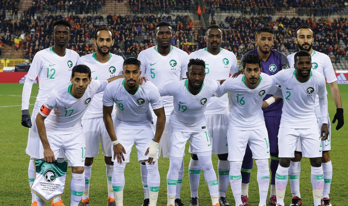 Saudi Araabia koondis koosneb Euroopa jalgpallisõbra jaoks tundmatutest nimedest.
