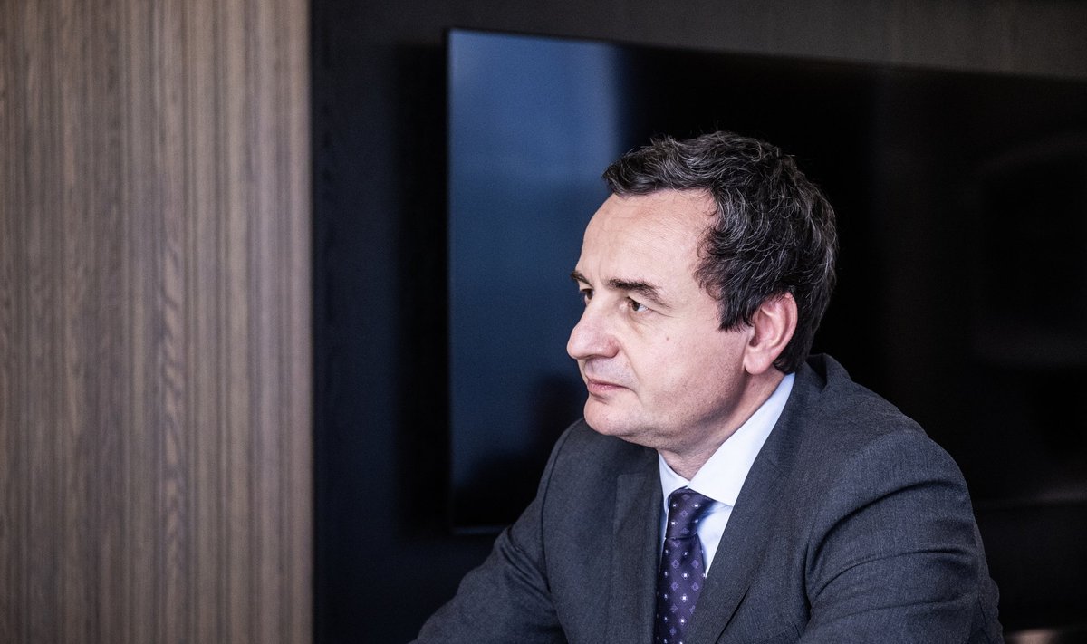 Kosovo peaminister Albin Kurti