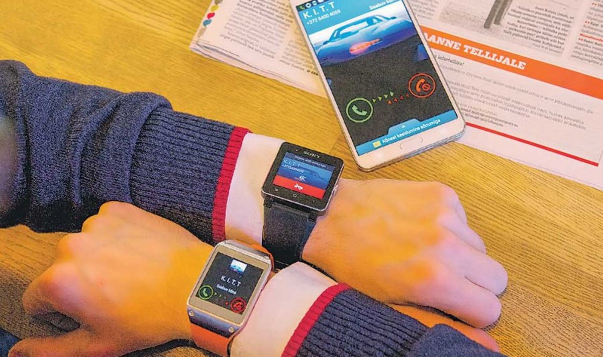 Nii Samsung Galaxy Gear kui ka Sony Smartwatch 2 on sisuliselt nutitelefoni lisaekraanid.