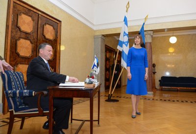 President Kaljulaid kohtus Iisraeli spiikri Yuli-Yoel Edelsteiniga