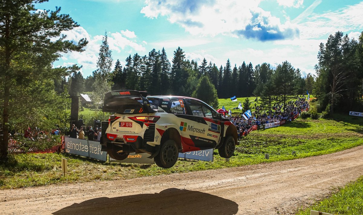 Sebastien Ogier Rally Estonial 2020