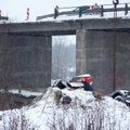 FOTOD: Saatuslik Aluvere viadukt, mille piire ei takistanud veokit alla kukkumast