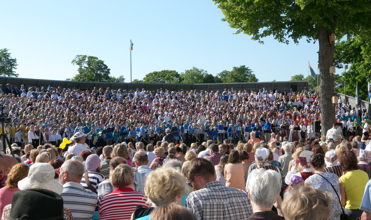 Saaremaal toimunud kahepäevane  laulupidu Saagu, saagu üks sar toi kokku inimesi üle Eesti