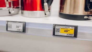 Euronics võtab kõigis kauplustes kasutusele elektroonilised hinnasildid