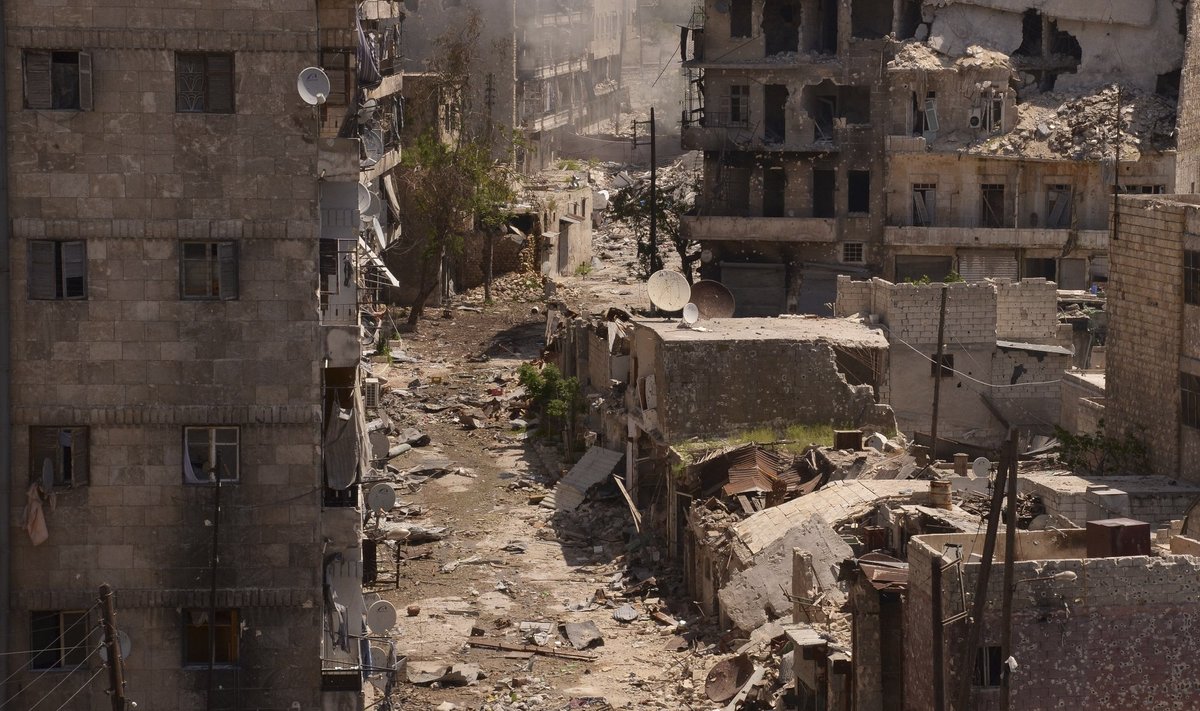 Purustused Aleppos