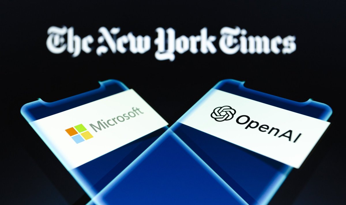 Gigantide heitlus. The New York Times hakkab Microsofti ja OpenAI-ga kohut käima.