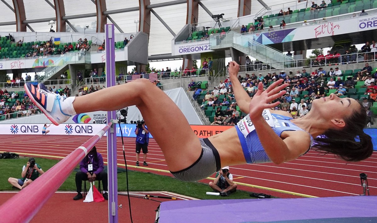 Karmen Bruus ületas MM-il kõrguse 1.93.