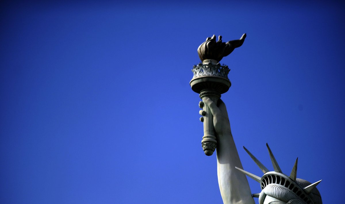 New Yorgi Vabadussammas sümboliseerib üht kuulsaimat iseseisvuskuulutust 1776. aastast.